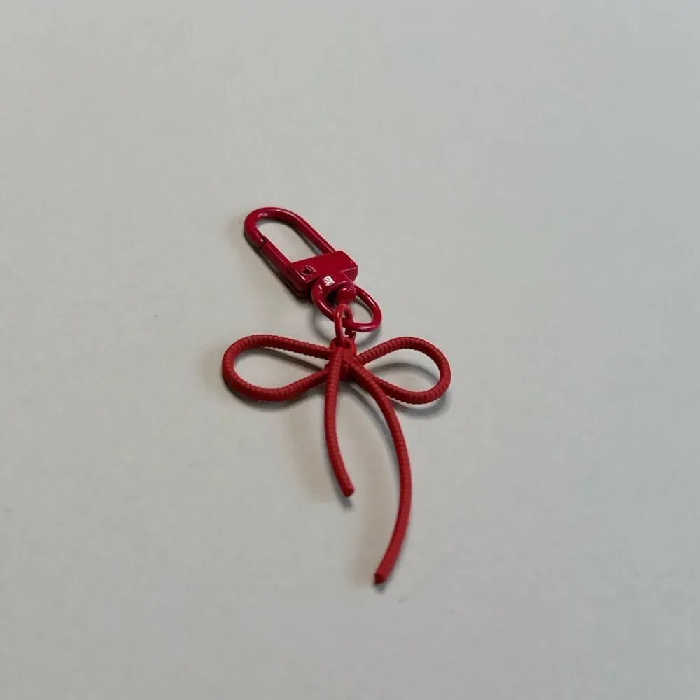 Red Bow Keychain Accessory S1053